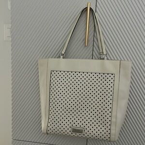 Brahmin off white leather bag